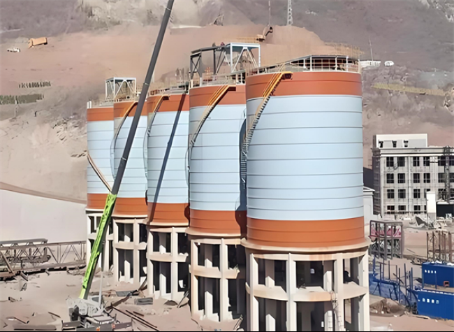 罗田高架钢板仓