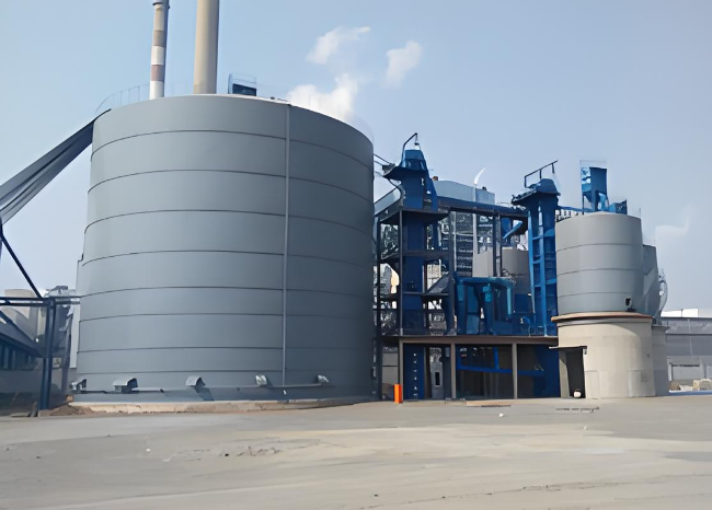 罗田1万吨钢板仓